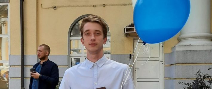 Congratulations to Artem Arzhanov with a excellent defense of his master’s thesis! Congratulations to Artem Arzhanov with a excellent defense of his master’s thesis!